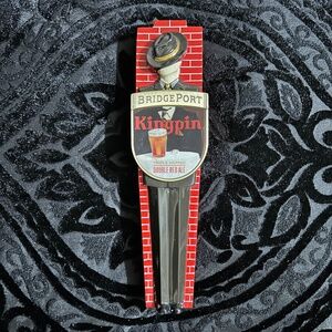 Bridgeport Kingpin Double Red Ale Tap Handle